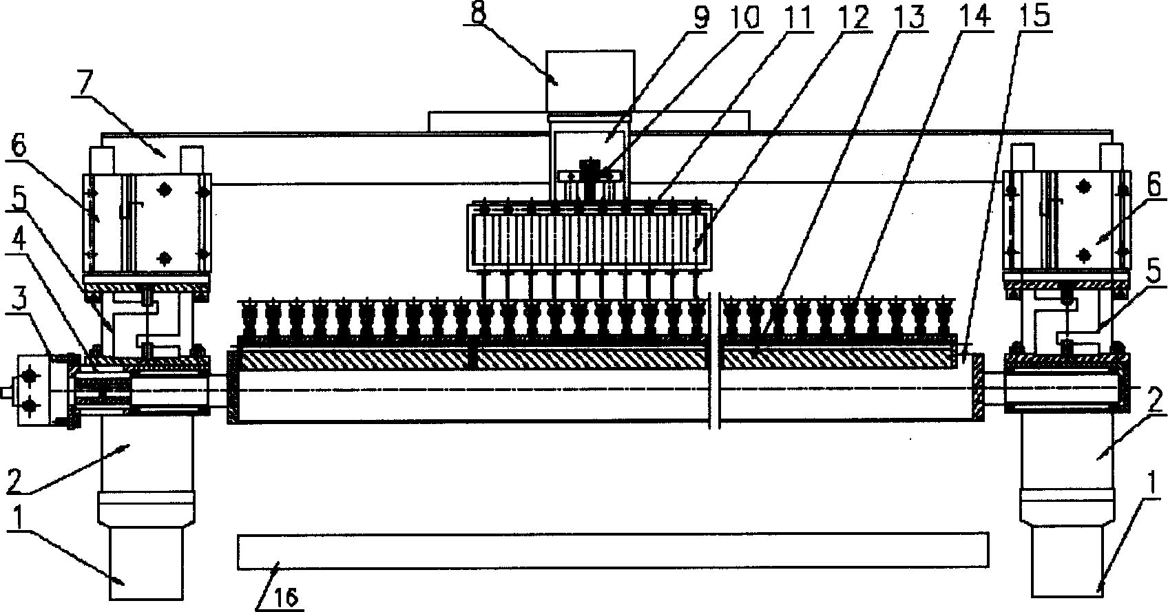 Solar battery automatic coating system