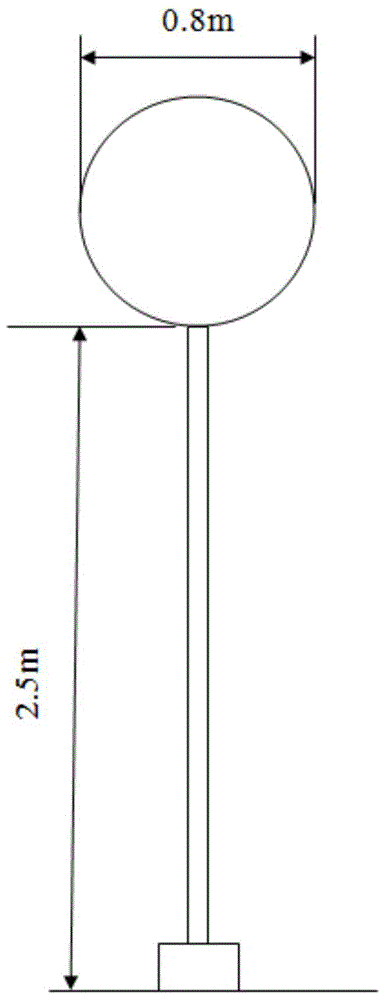 Mountain area continuous curve downhill double lane road section driving safety prompting device