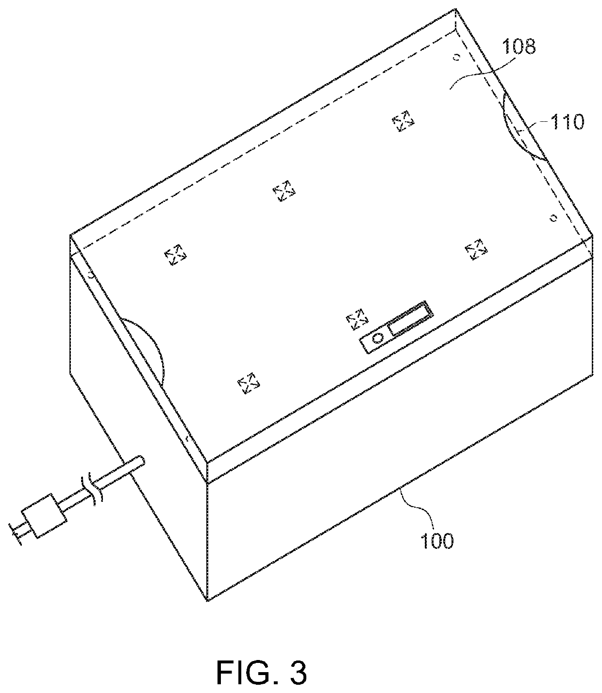 Sanitization device for groceries or other objects