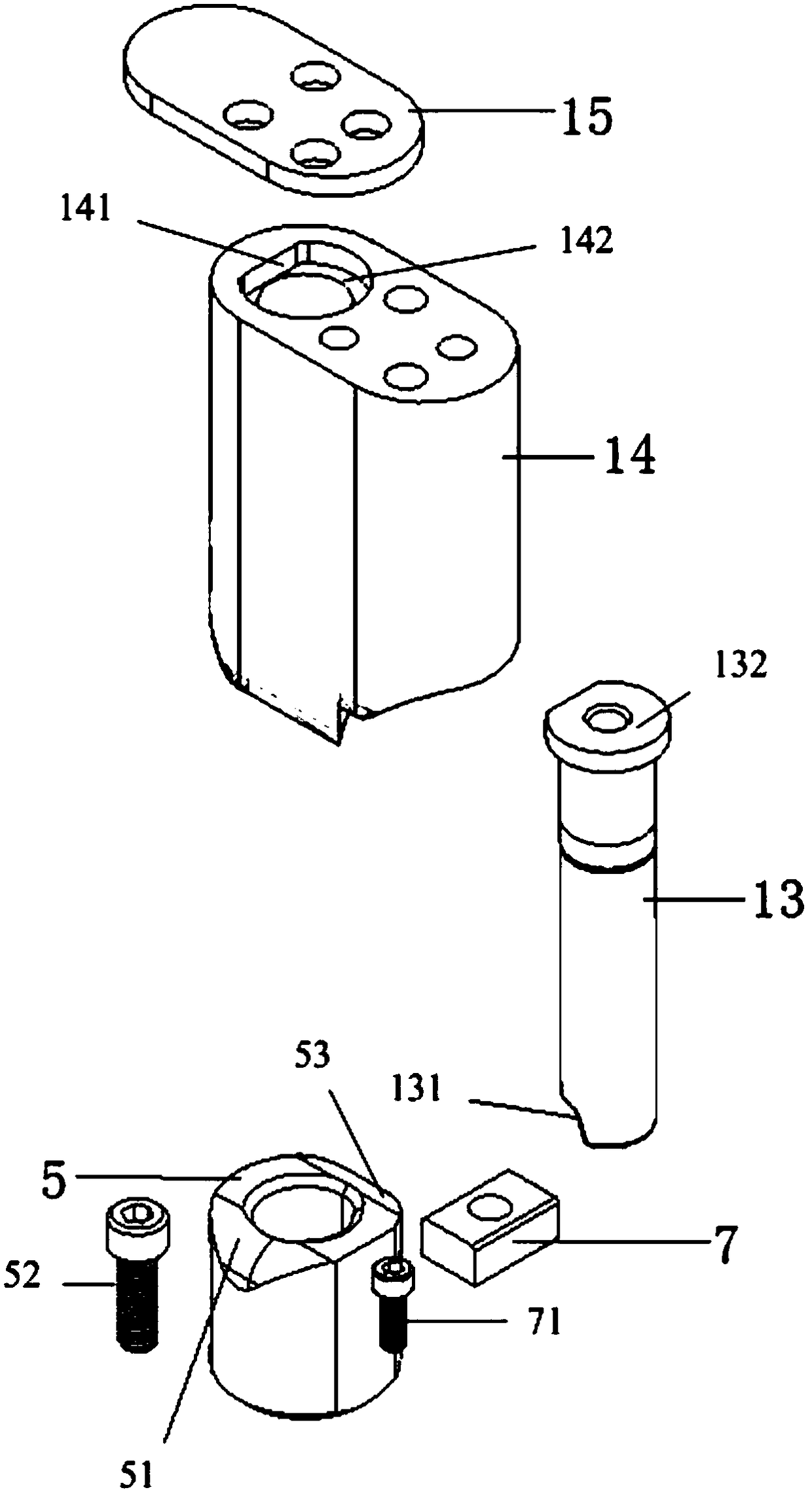 A beam drawing die