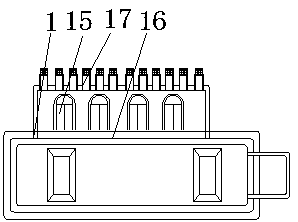 Industrial dust treatment device