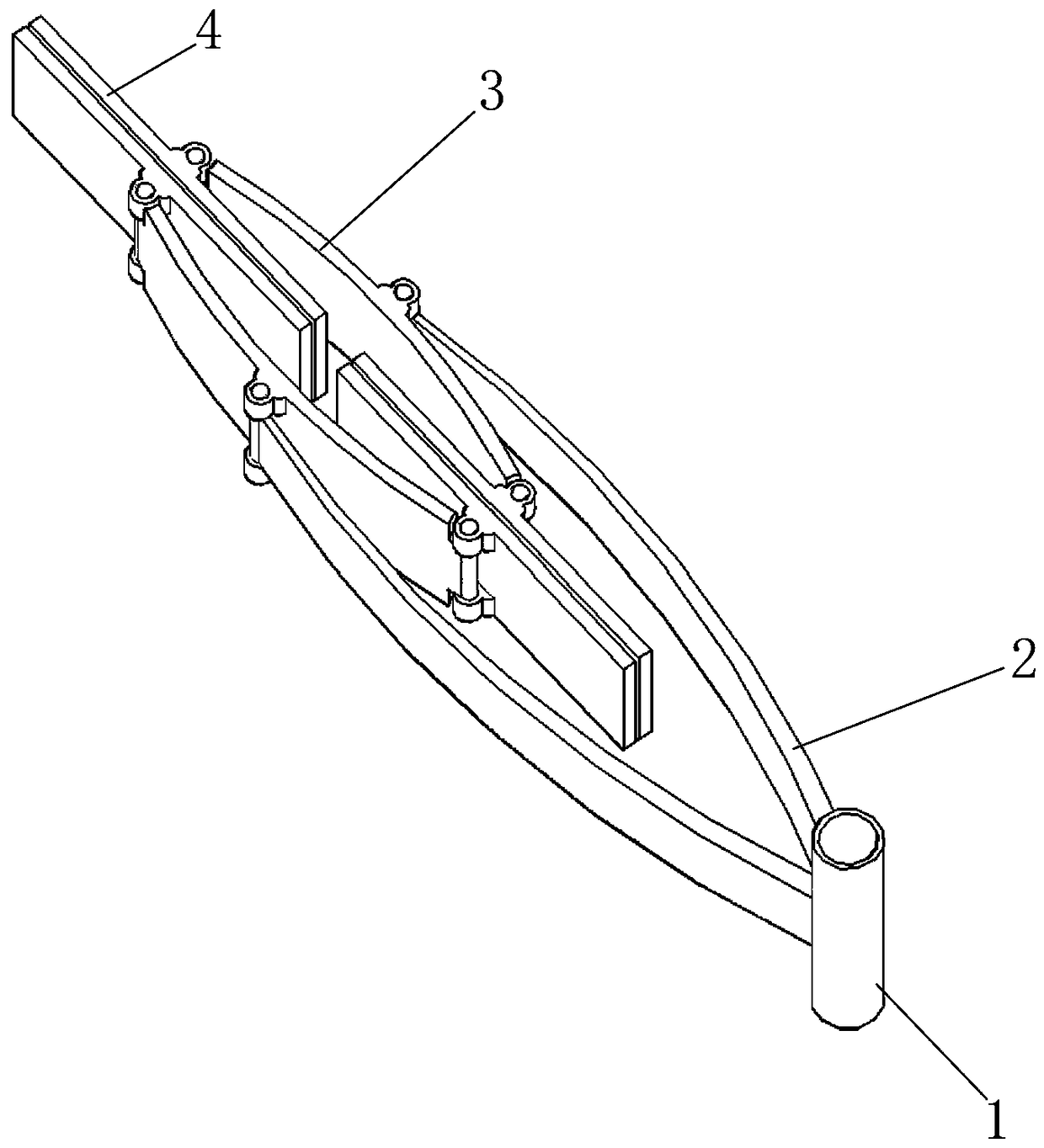 Auxiliary gripper for folding large balloons