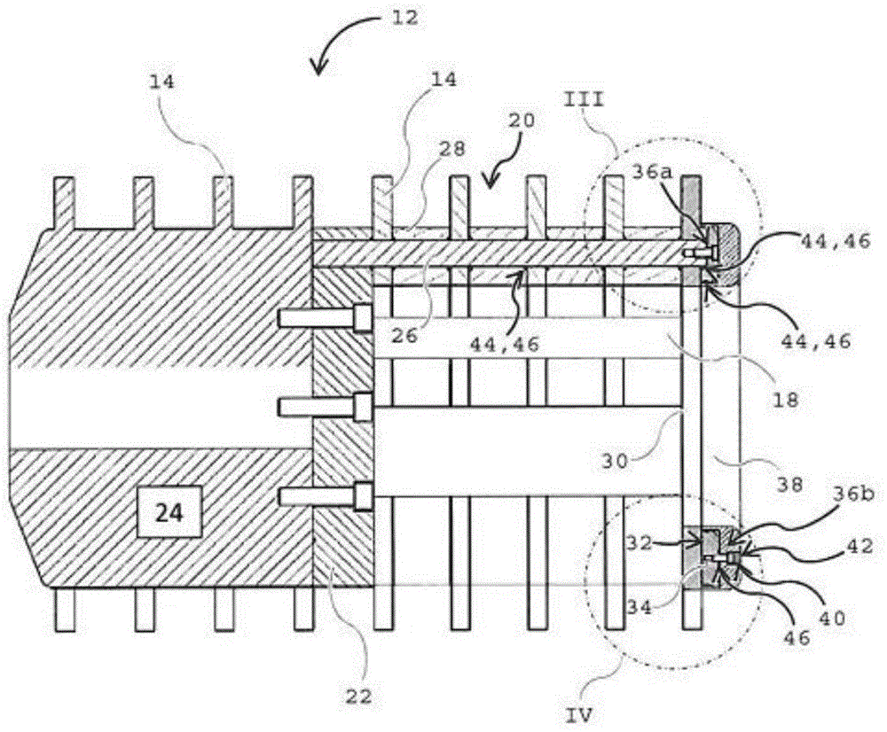 Wear protection assembly for an agitator mill