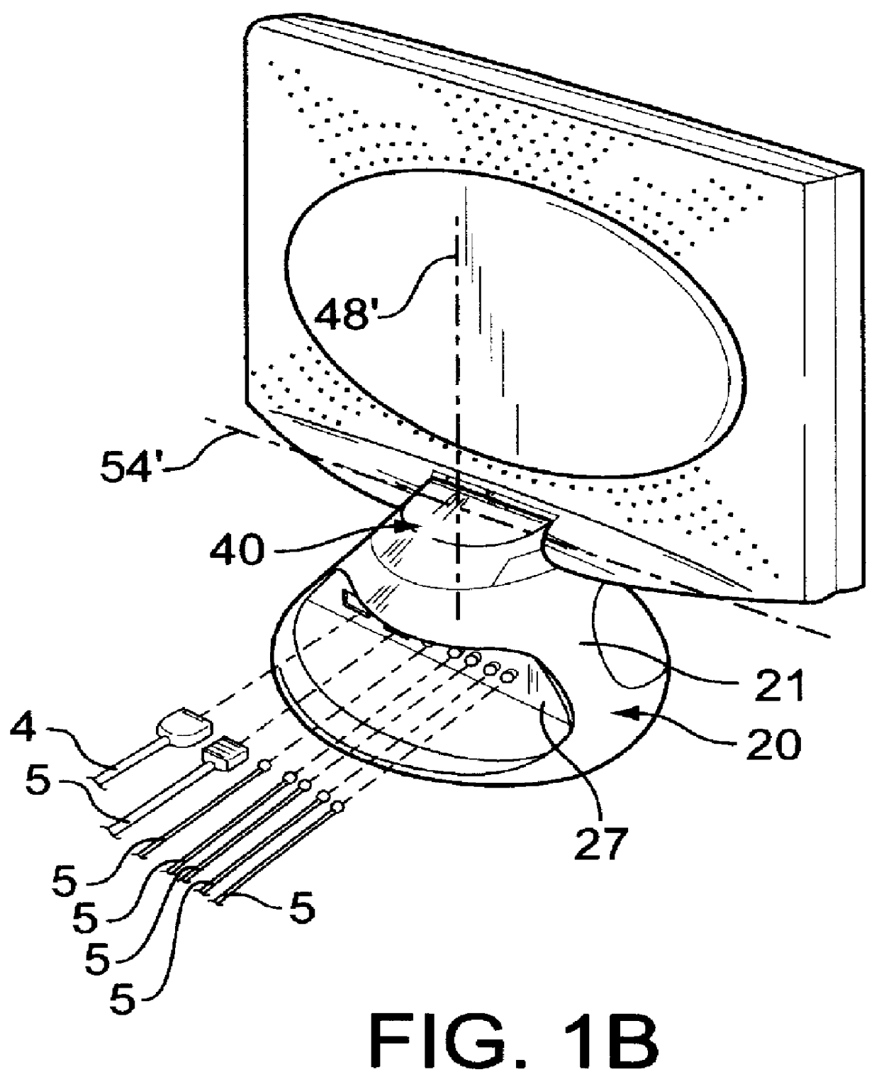 Multi-functional device for a display device