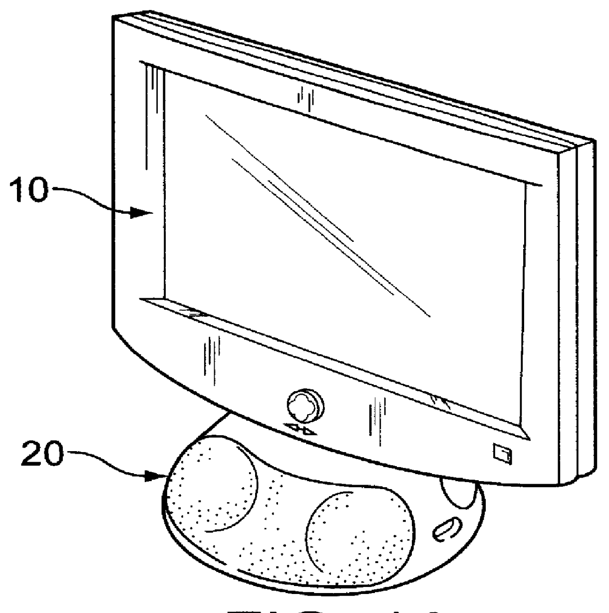 Multi-functional device for a display device