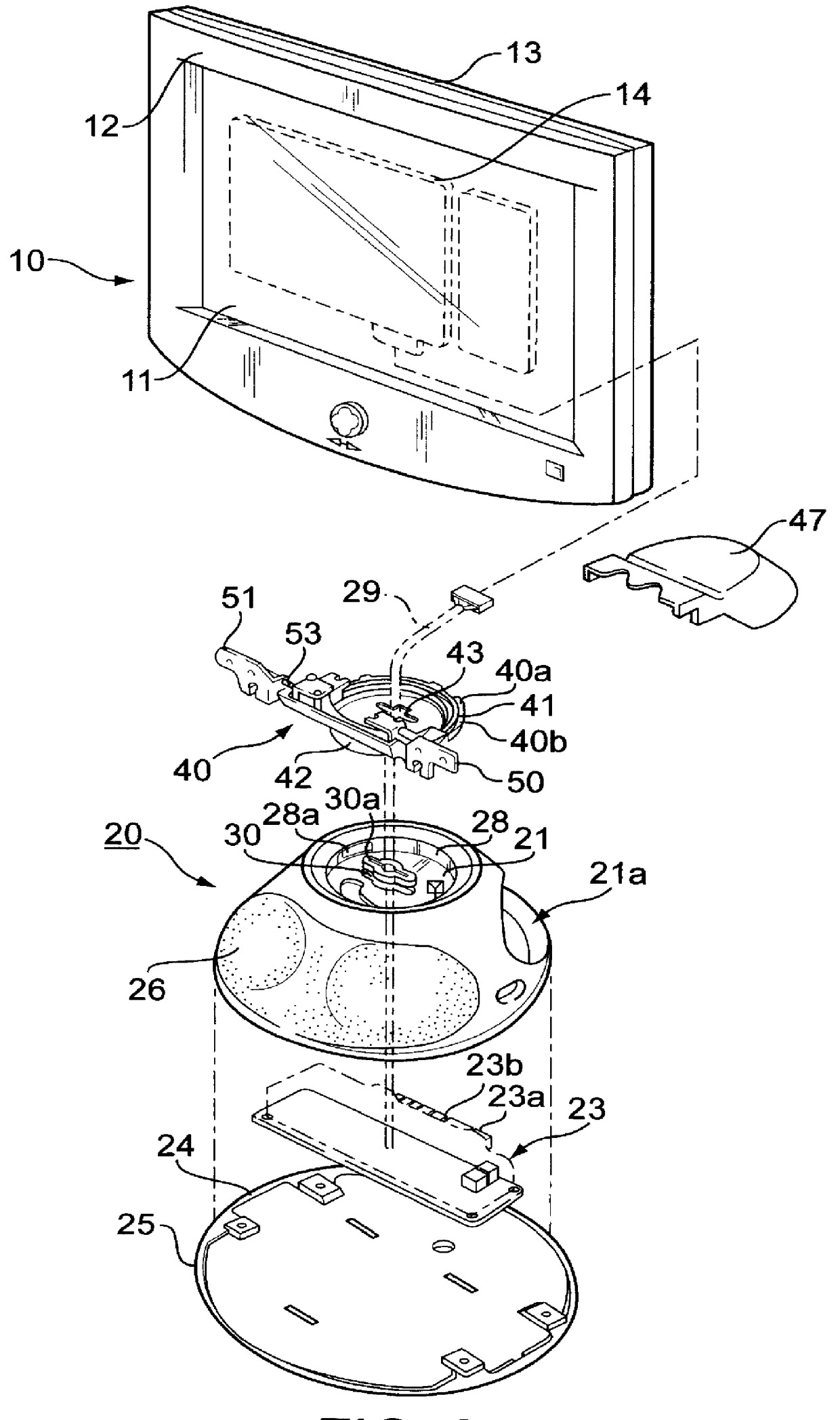 Multi-functional device for a display device