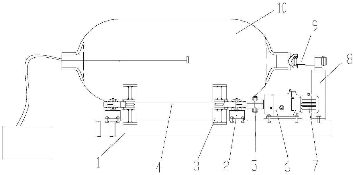 High-purity gas cylinder grinding and manufacturing process