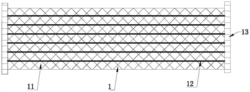 Intracranial dense net stent and preparation method thereof