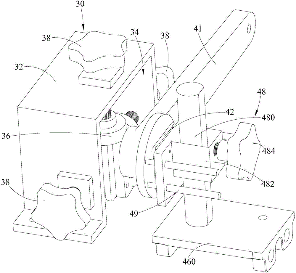 Virtual displacement tester for measuring virtual displacement of reduction gear unit