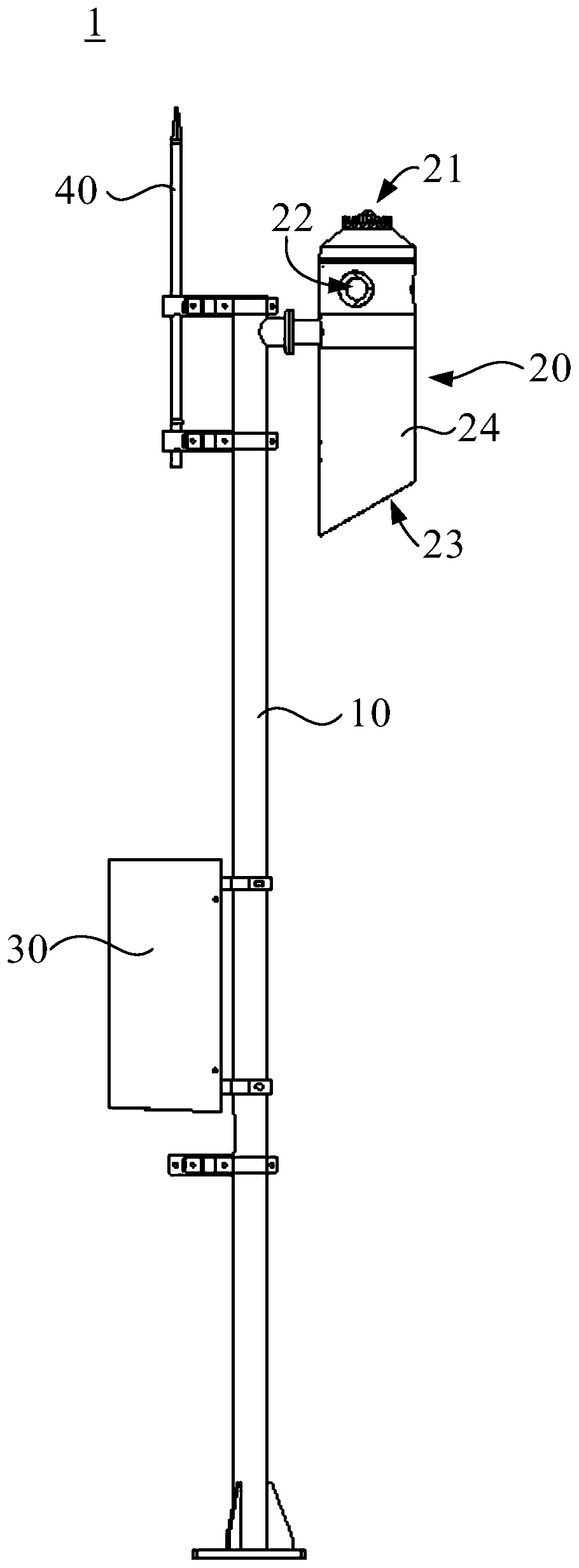 Meteorological observation device and system