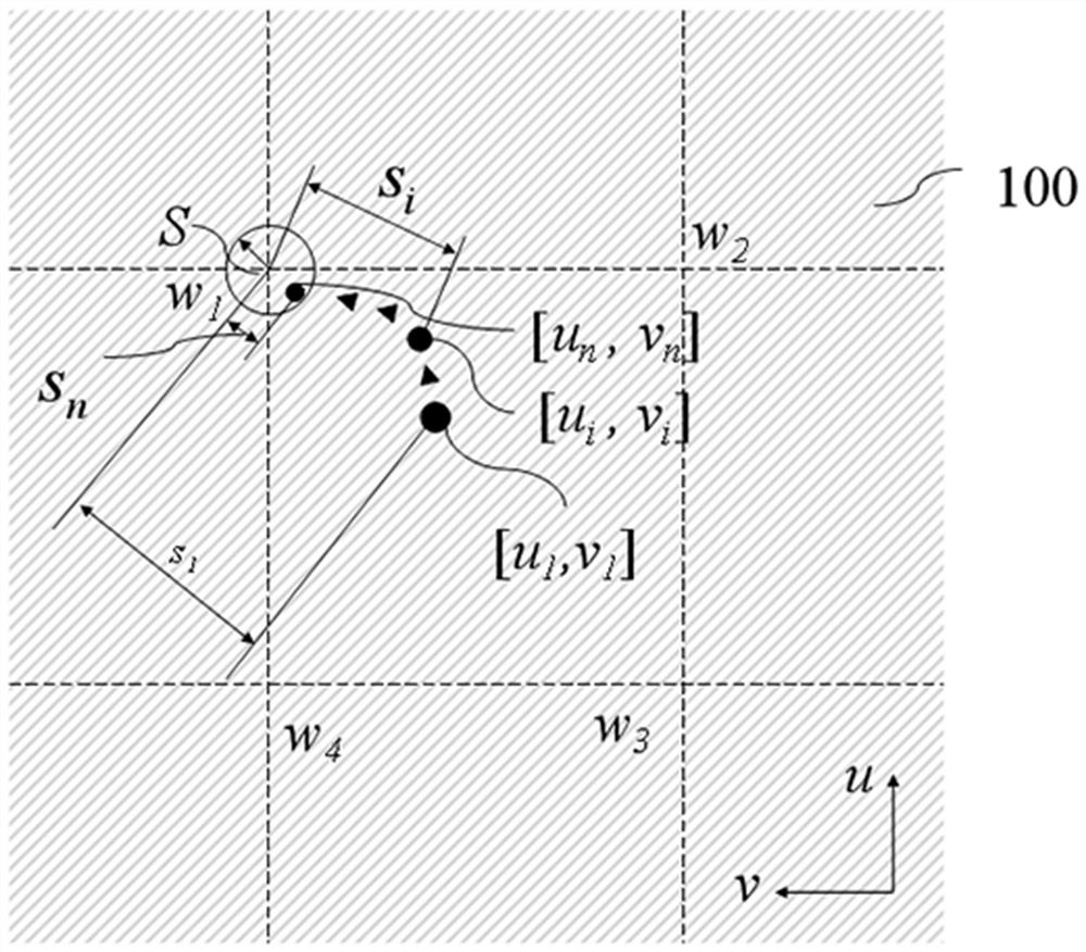 Liquid drop target release position calculation method