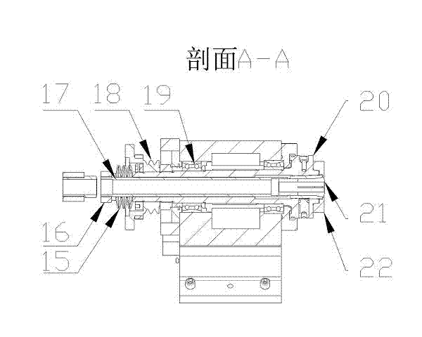 Rapid workpiece clamping mechanism for lathe