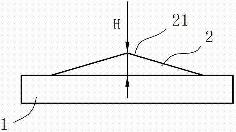 Rigid panel adhesion method and smearing module utilized thereby