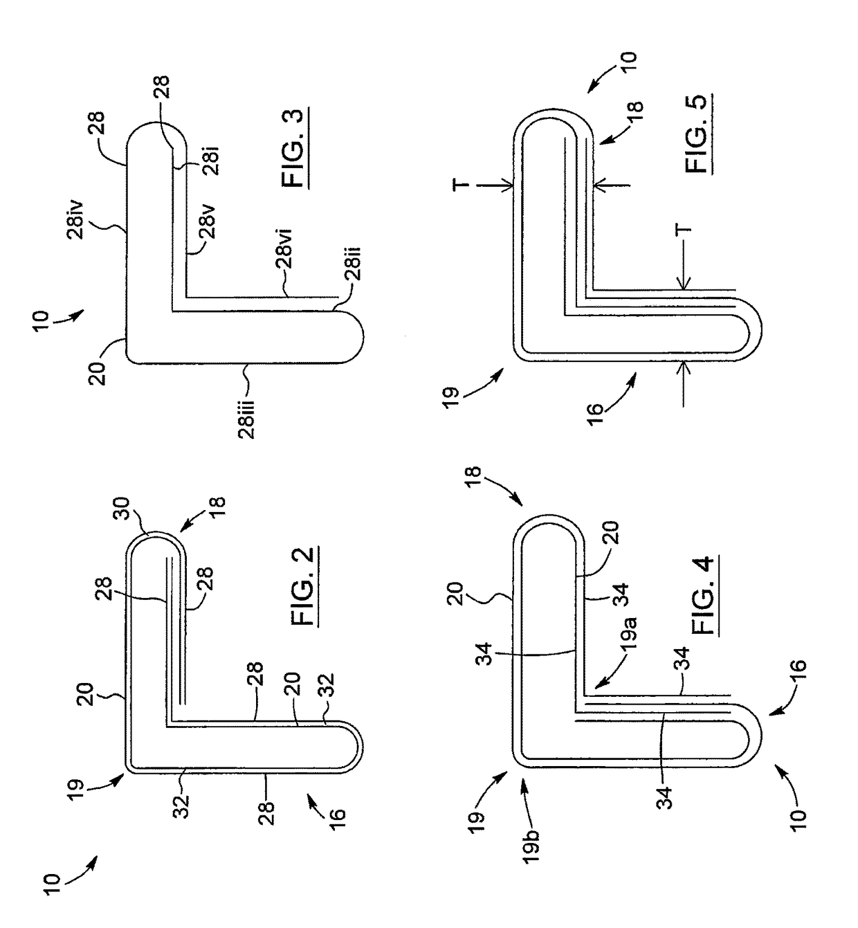 Paperboard corner, and method of manufacturing the same