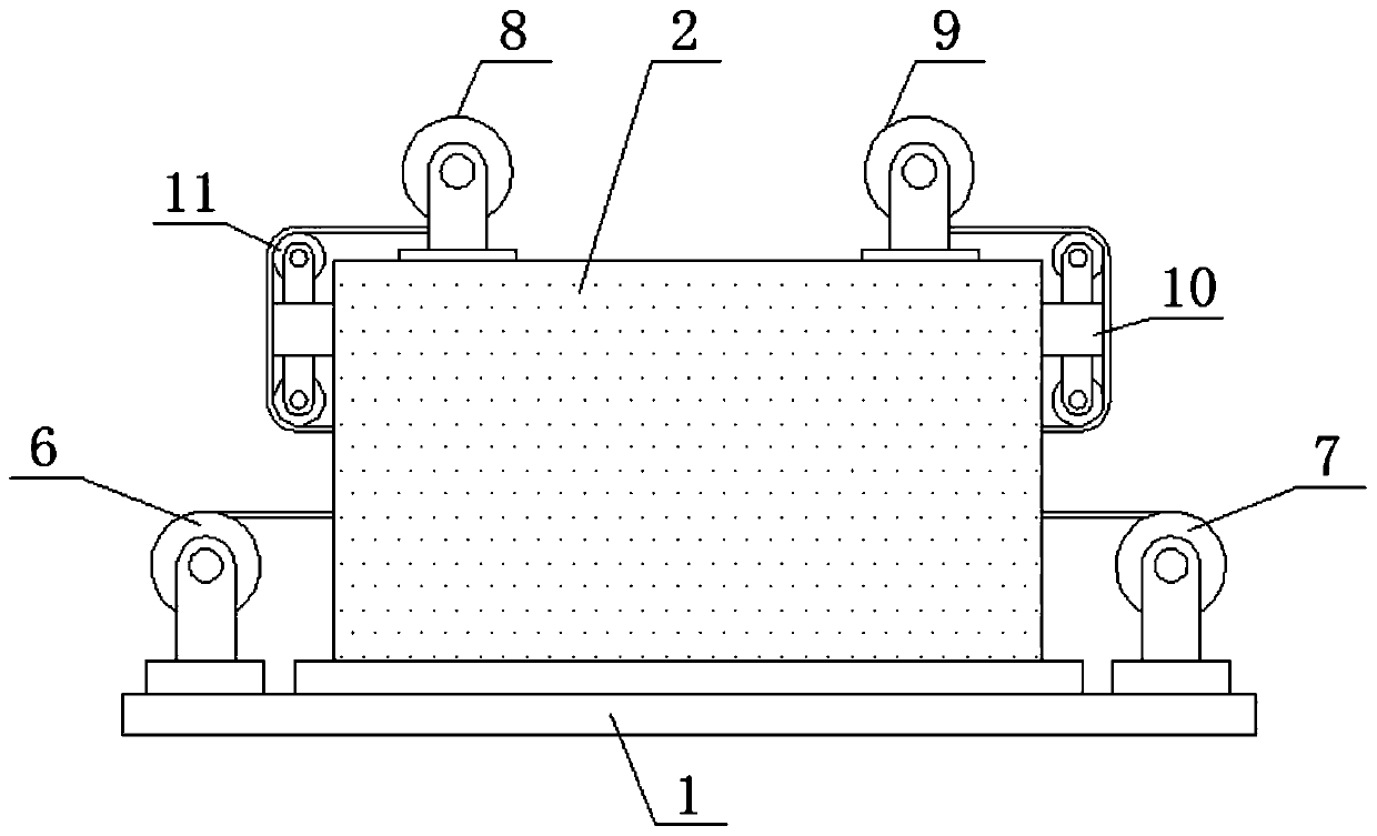 Multi-station traceless staking machine for leather machining