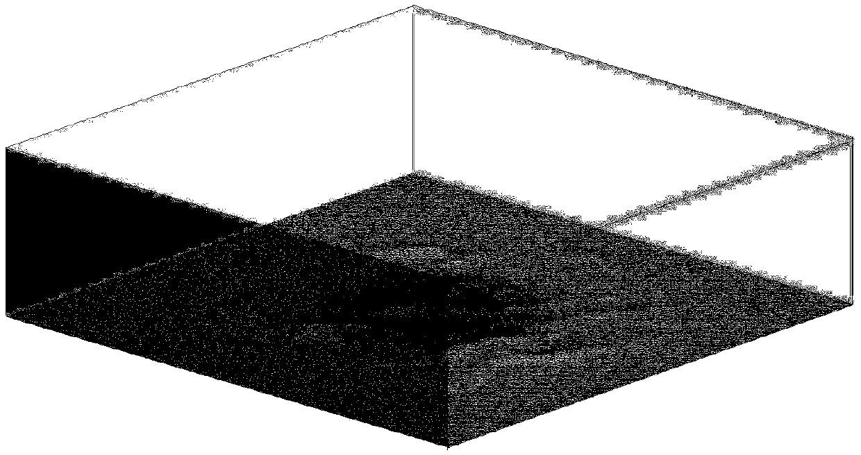 Numerical simulation method for simulating wind field of complex terrain