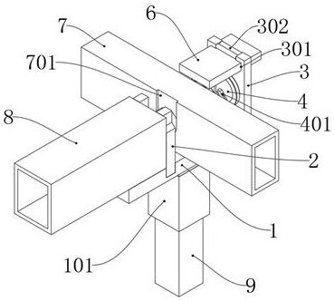 Steel structure building connecting piece for building