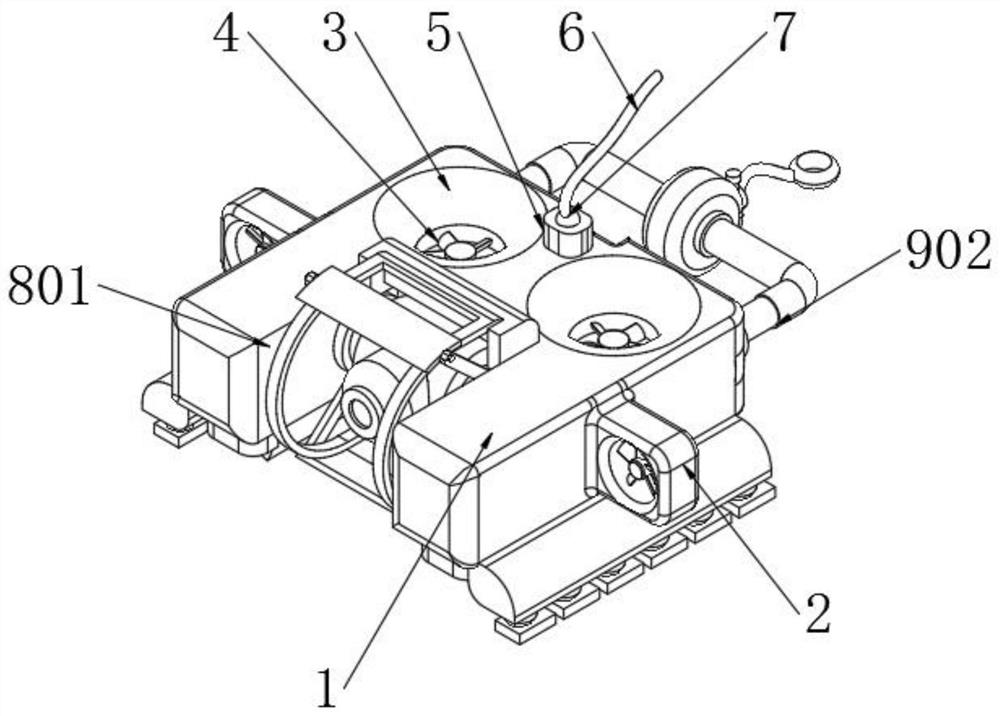 An underwater multifunctional robot and its control system