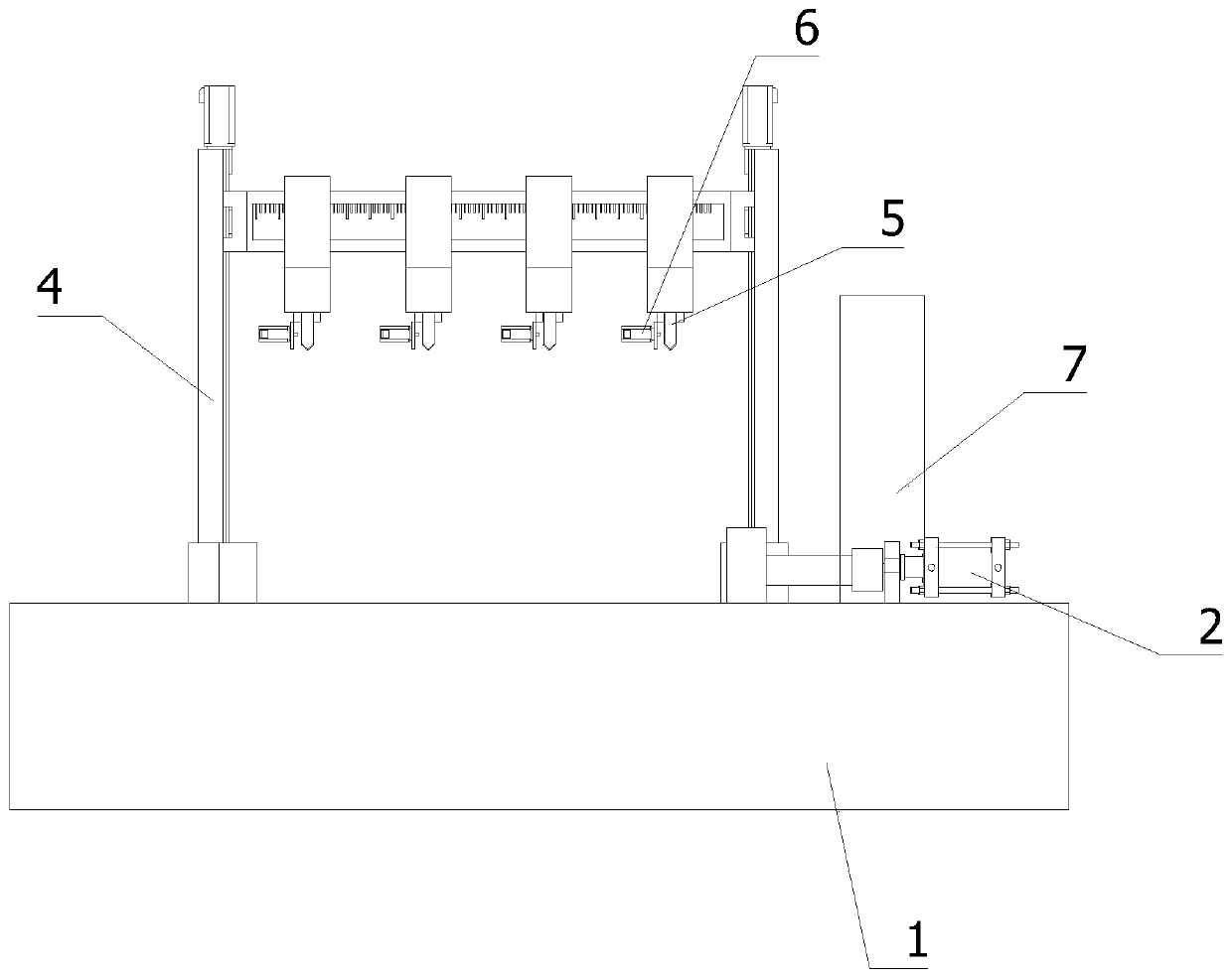 Cutting forming equipment for high-thermal-conductivity aluminum substrate