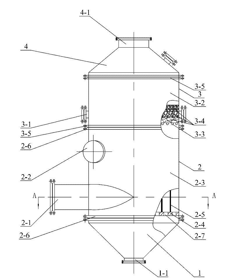 Coke oven coal gas purification apparatus