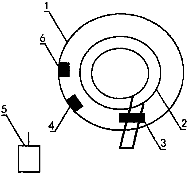 Intermittent intelligent bleeding stopping ring