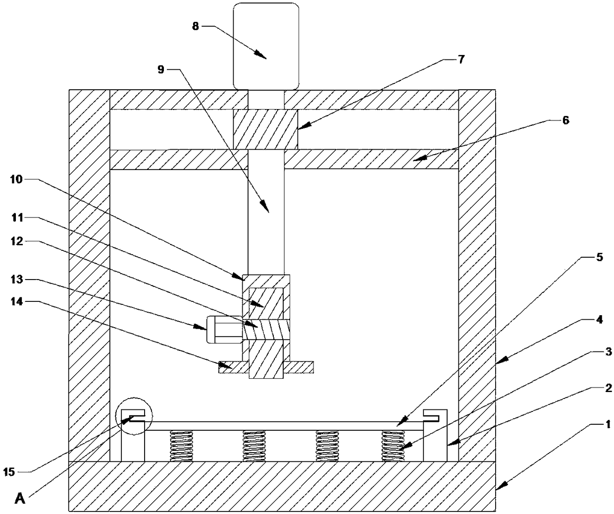 Machining equipment for cutting metal thermal insulation boards