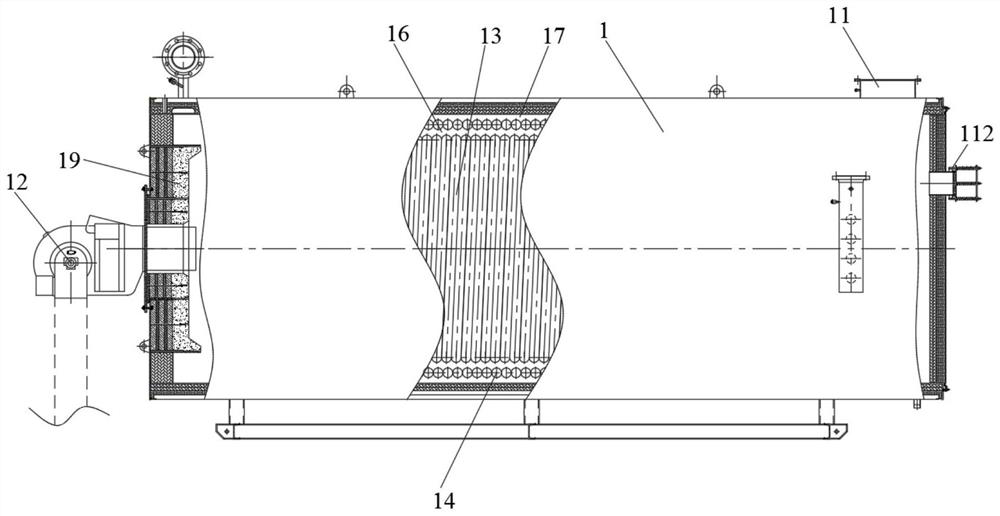 Energy-saving and environment-friendly heat-conducting oil boiler