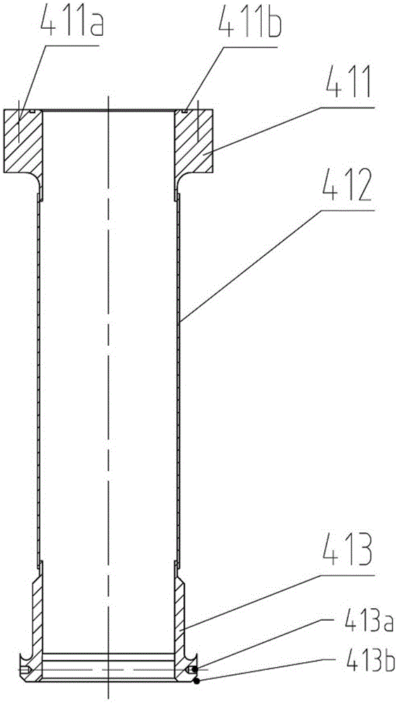 Liquefied natural gas cylinder for vehicle and heavy-duty truck using liquefied natural gas cylinder for vehicle