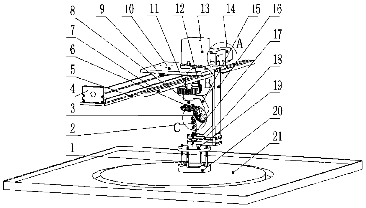 Novel linear motion plane grinding device