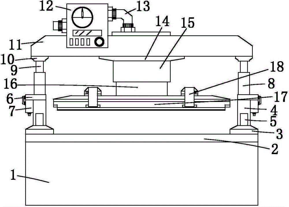 Plate embossing device