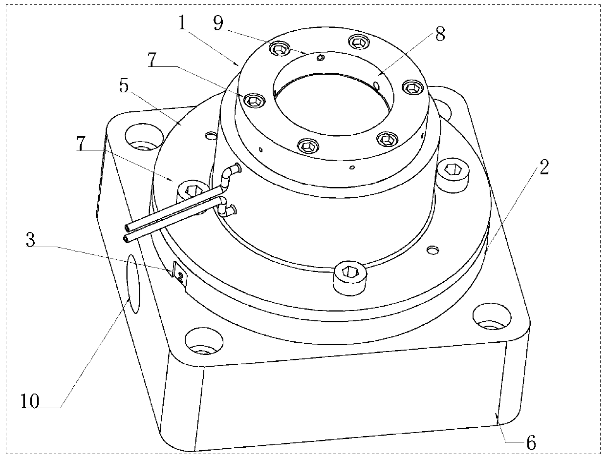 High-frequency induction heating chemical dressing device for brazing diamond milling and grinding tools