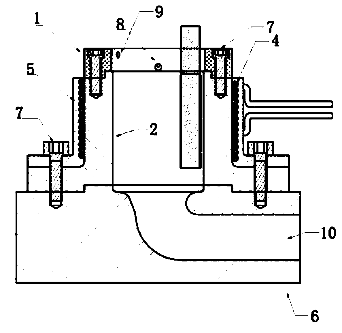 High-frequency induction heating chemical dressing device for brazing diamond milling and grinding tools