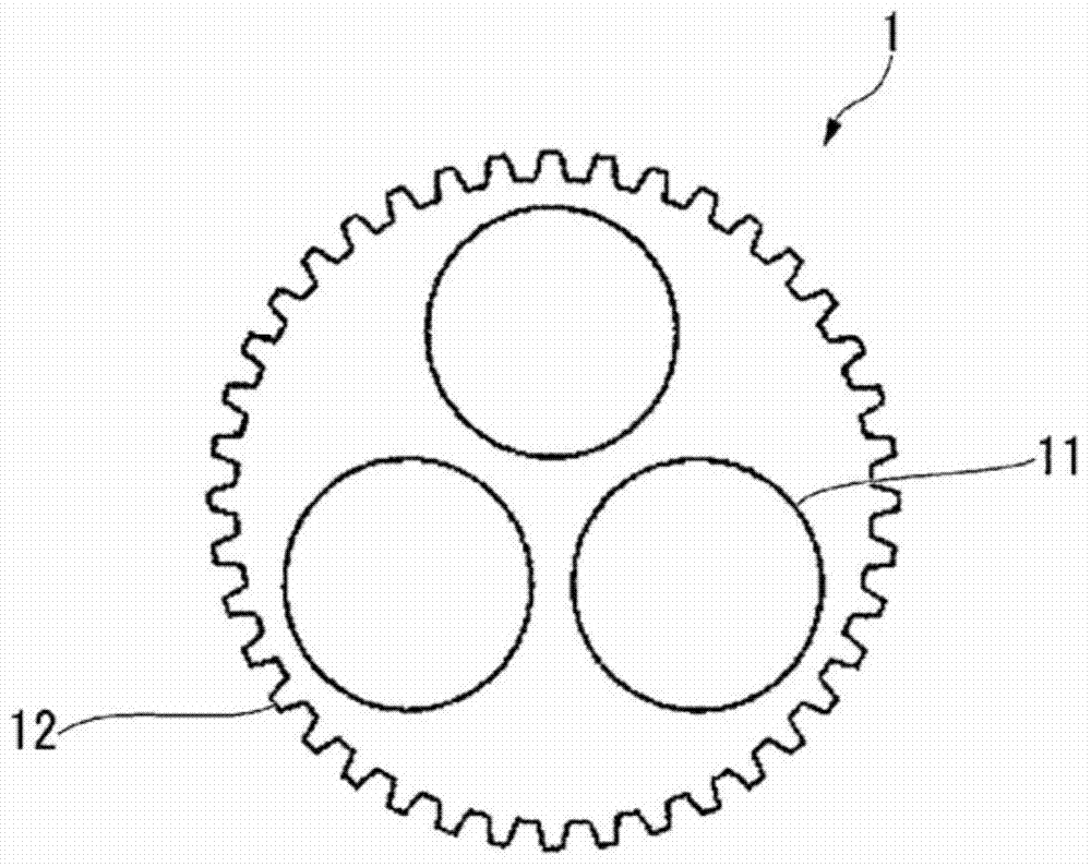 Material for holding item to be polished, and laminate plate using same