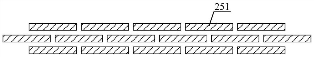 A detection method and display device for a chip on a multilayer film and its bonding state