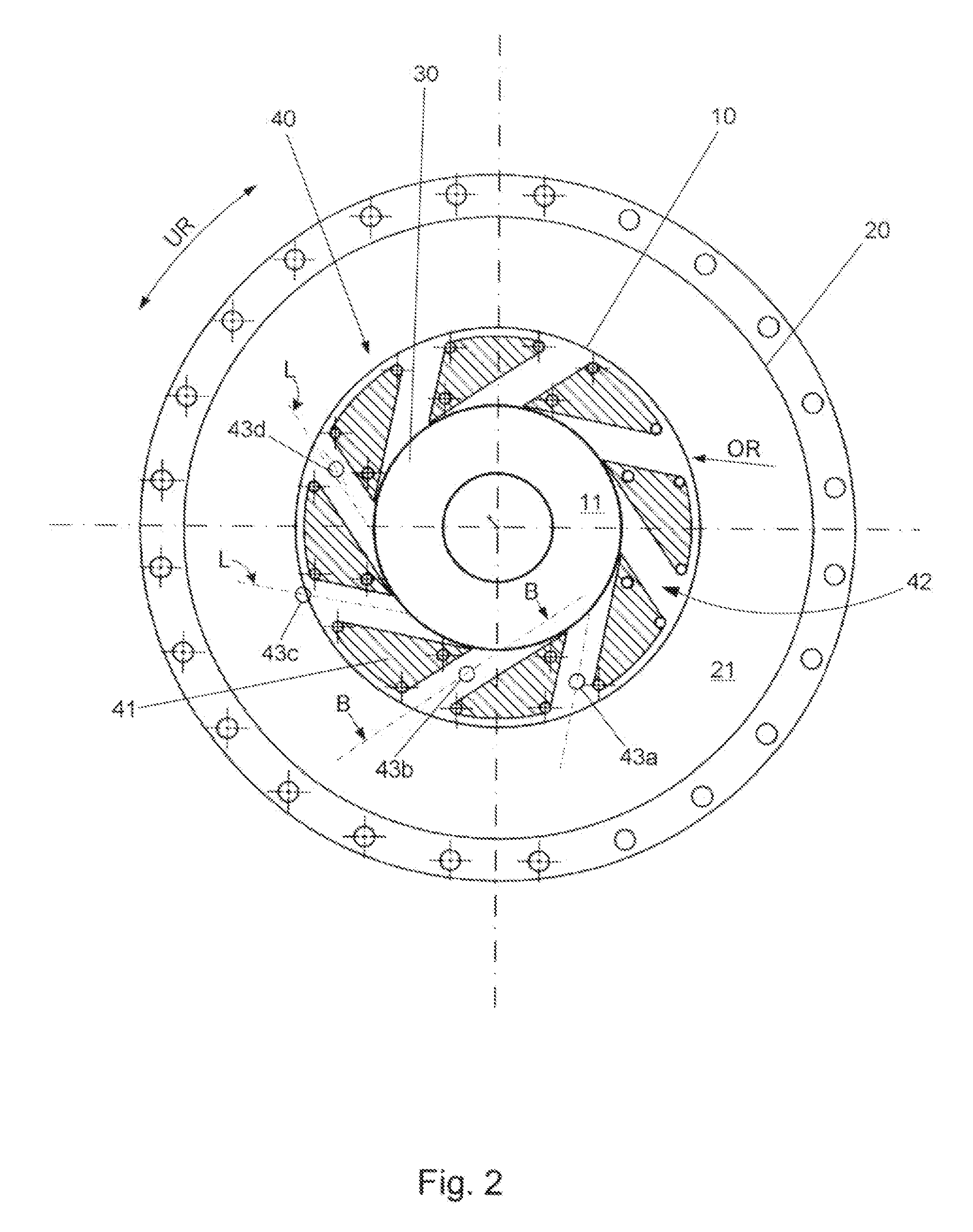 Burner for a turbine