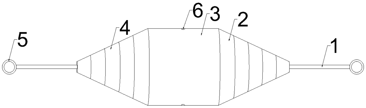 Deformation recovery device for deep underground plastic pipe, and use method thereof