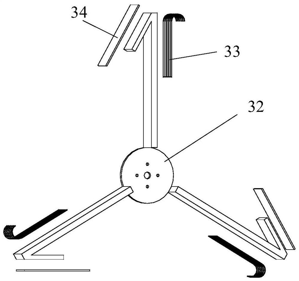 A multi-hive robot driven by four-wheeled paddles with dry-adhesive claws and its locomotion method