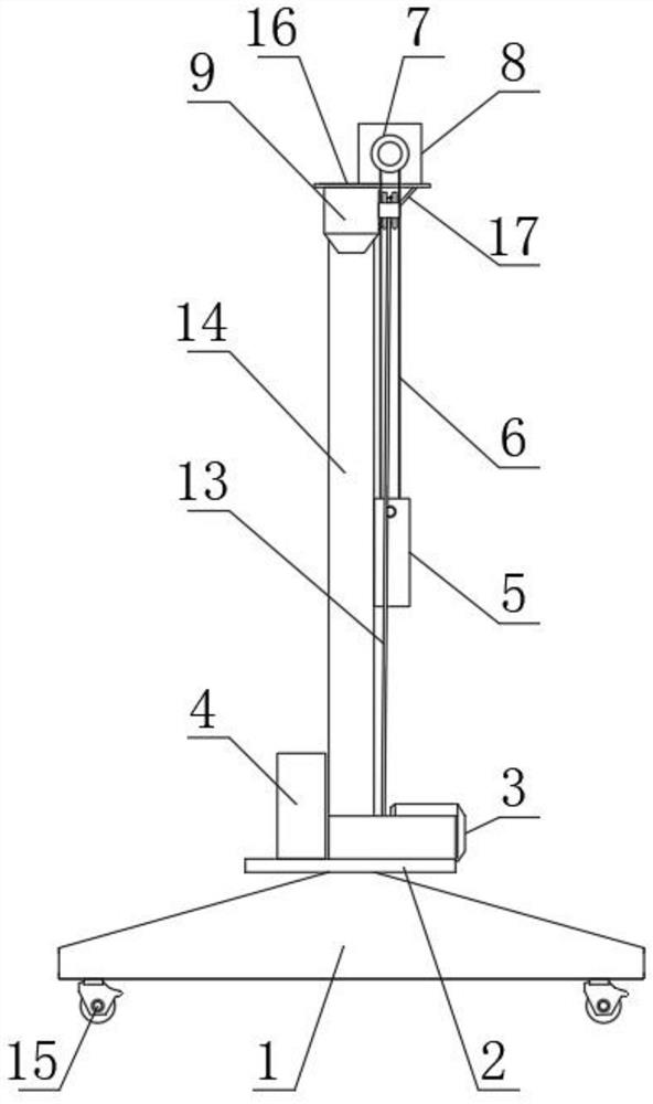 Teaching experiment bench for pure-motor automobile