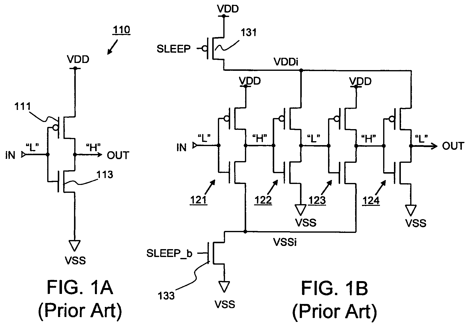 Semiconductor integrated circuit having current leakage reduction scheme