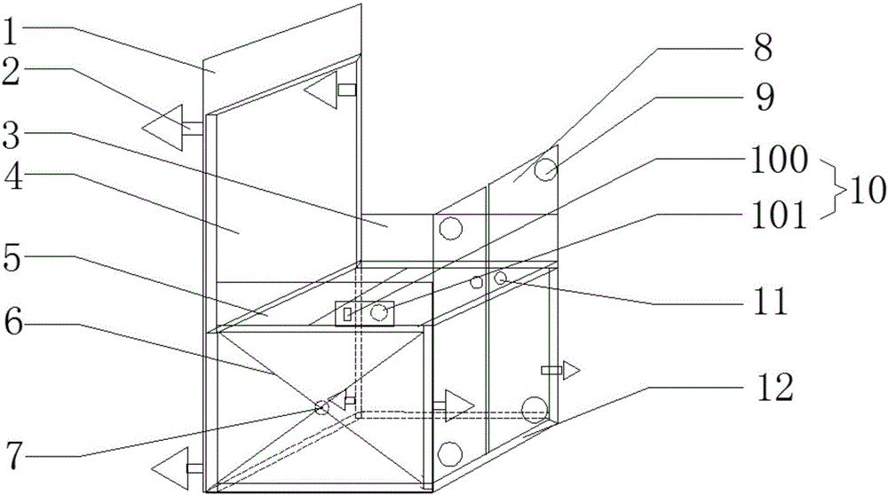 Automatic hanging basket