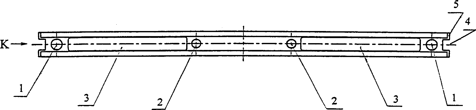 Method for producing C-shaped hardwares of plastic steel door window