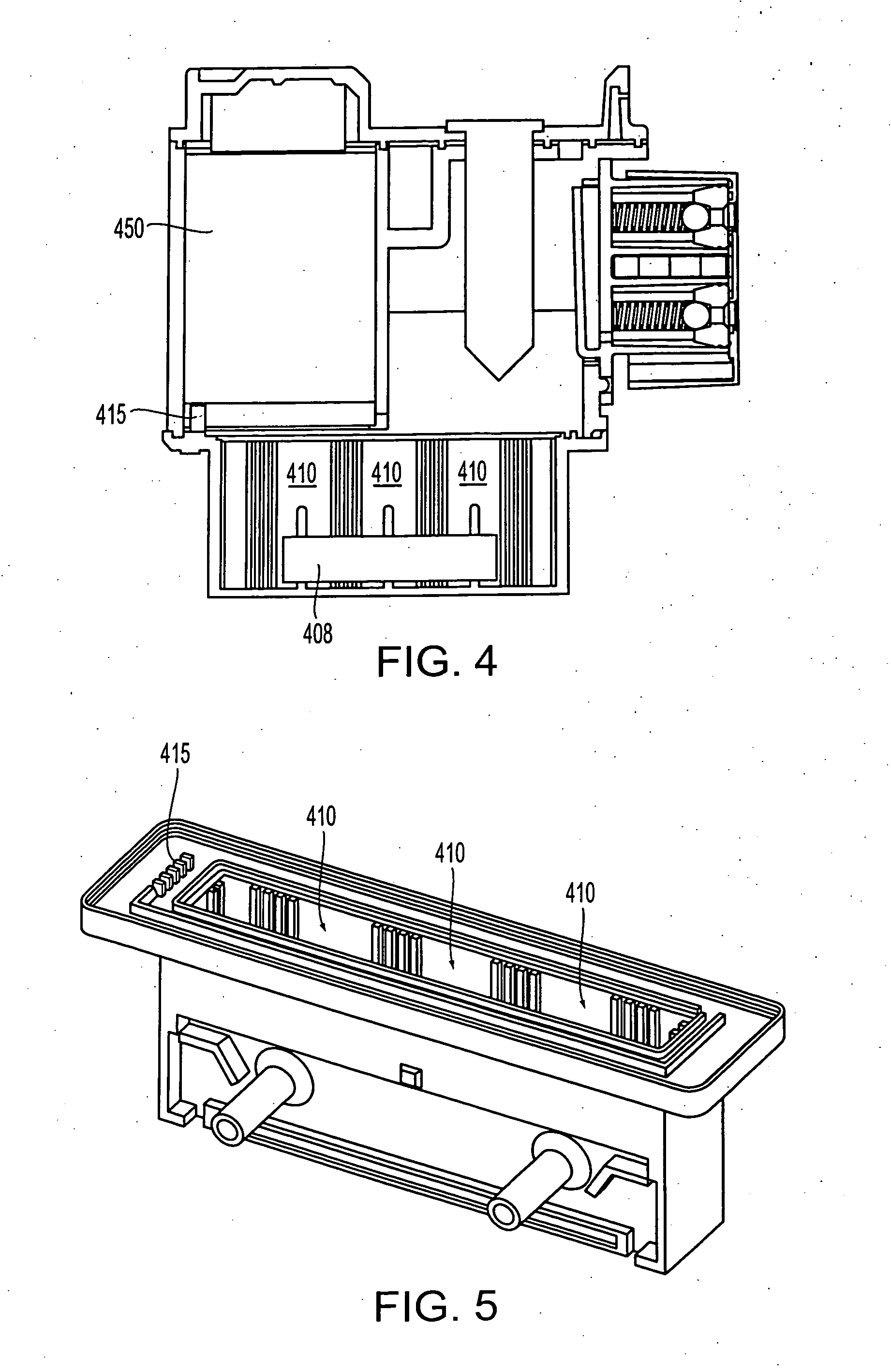 Print head pressure control architectures