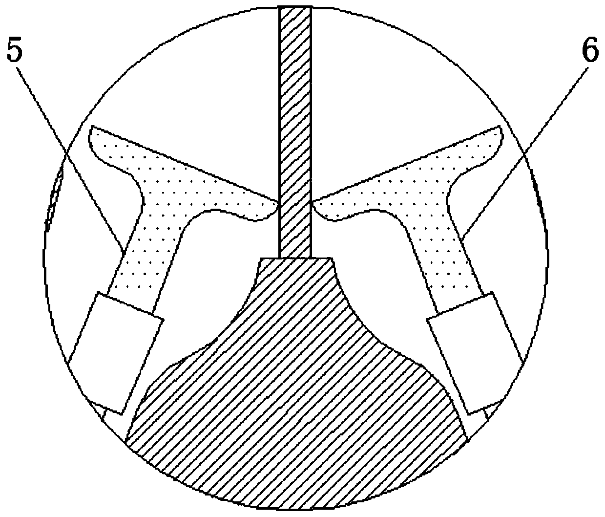 Intelligent mixing machine capable of mixing materials in proportion based on gravity change