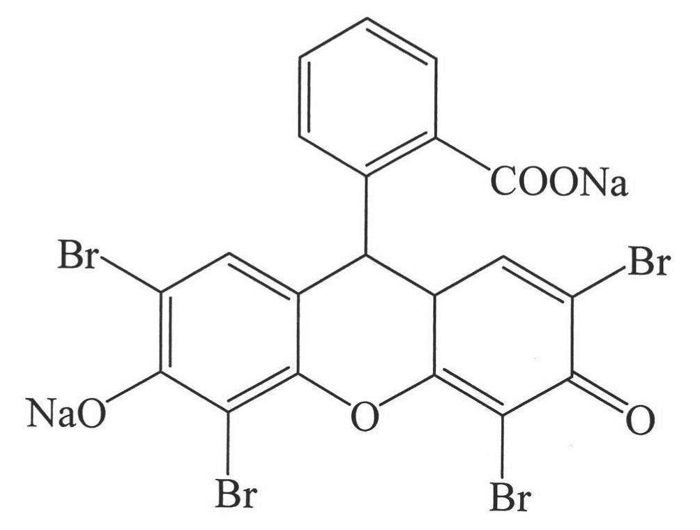 Application of eosin and derivative of eosin in protein detection