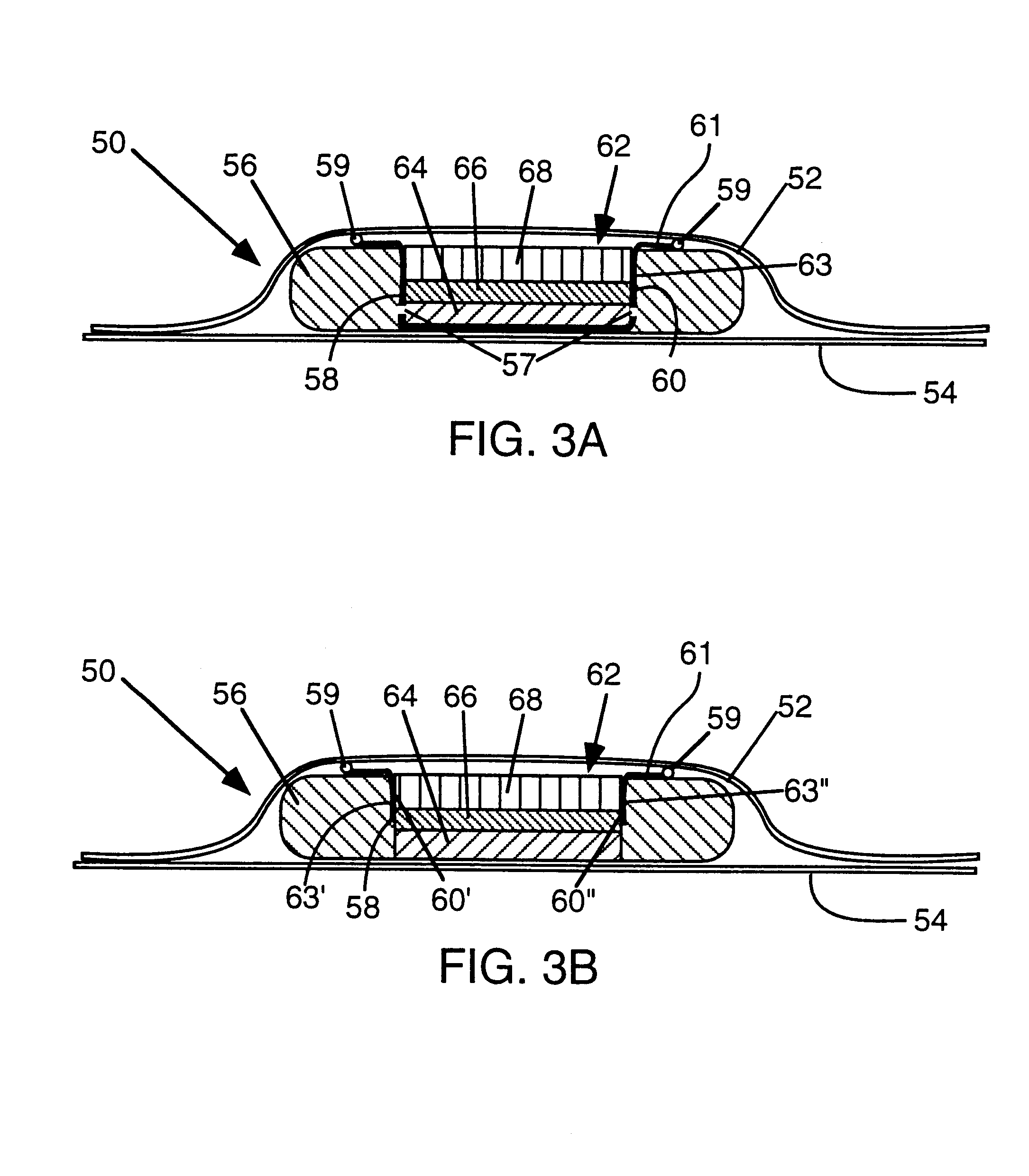 Absorbent article with center fill performance