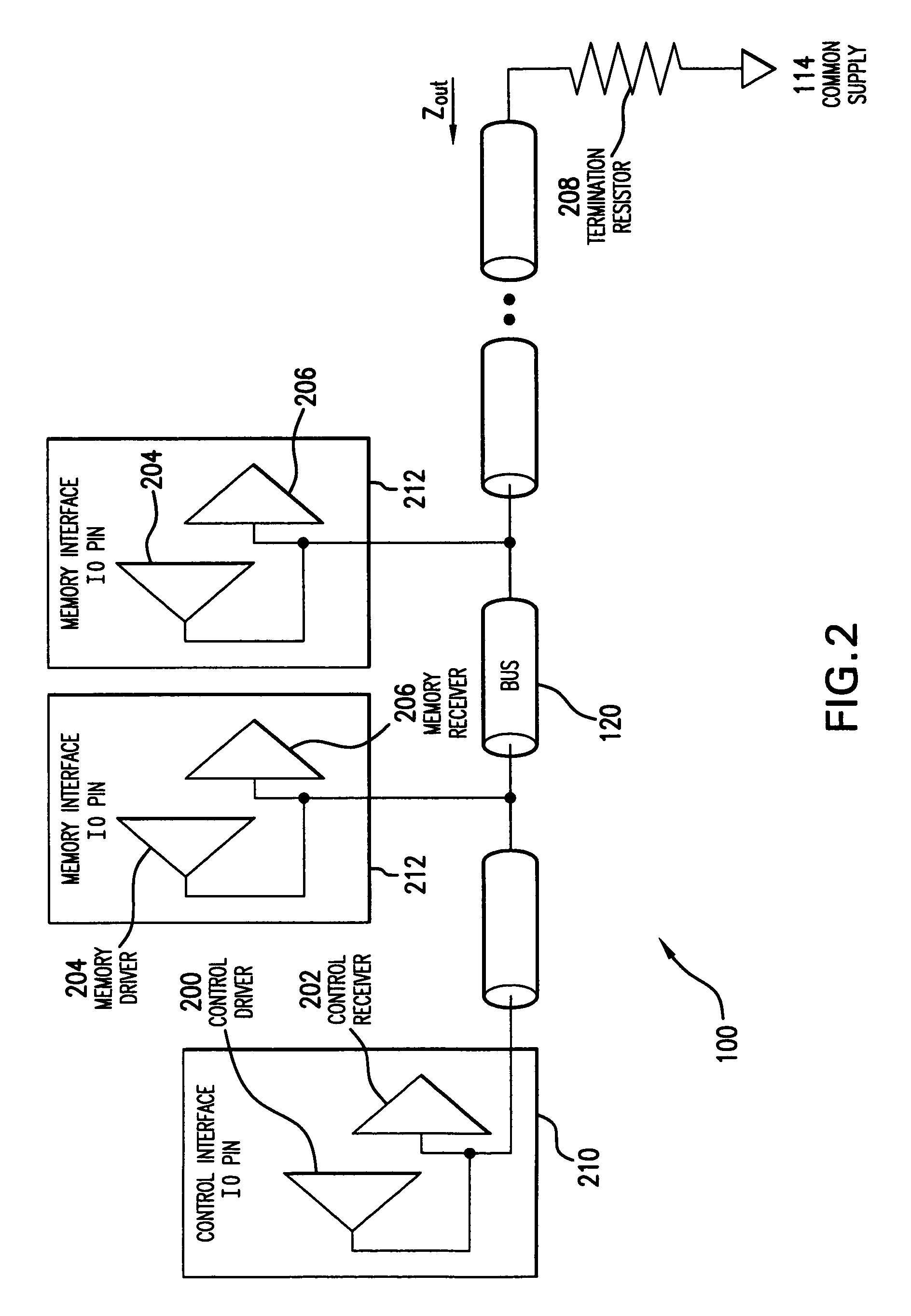 Single-ended memory interface system