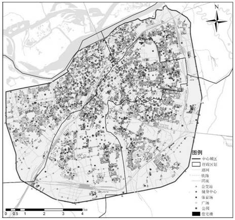 Urban public sports space fairness measurement method based on multi-source city data