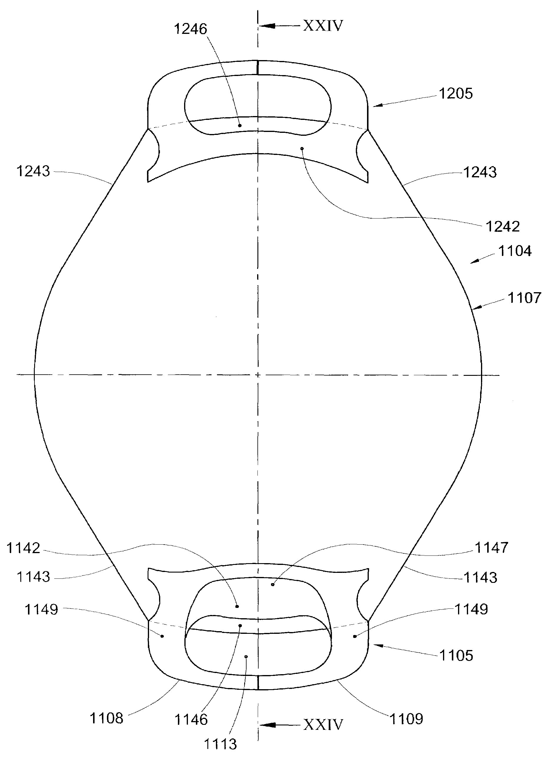 Intraocular lens for implantation in an eye and instrument and methods for insertion of such a lens