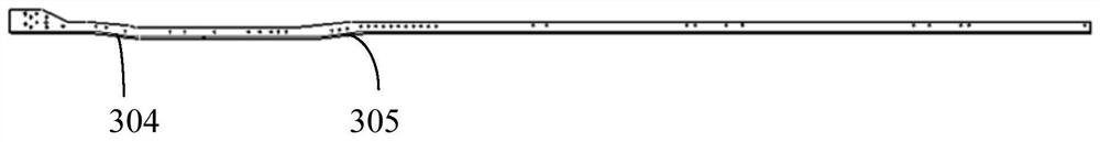 Frame longitudinal beam forming die and process