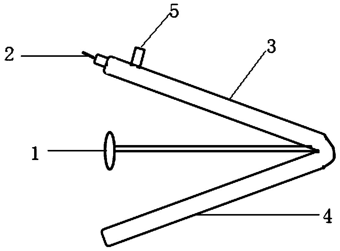 Experimental rat labelling device and labelling method